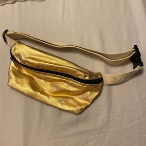 American Apparel Gold Fanny Pack